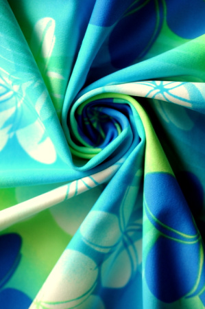 Бифлекс для купальников Микс радужный сине-зеленый 4