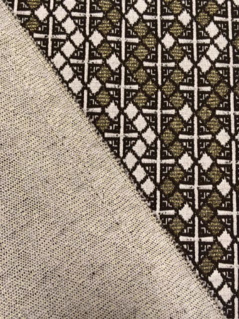 Трикотаж-жаккард Смальта темный 2