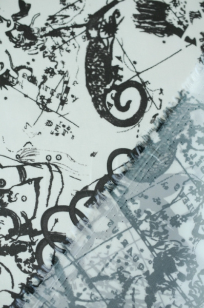 Подкладочная тафта Астрология 4