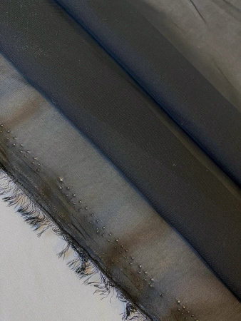 Шифон ЧЕРНЫЙ