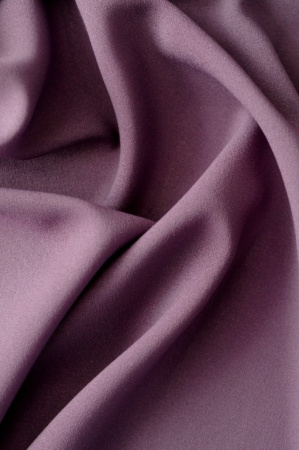 Креп - шифон ПЫЛЬНЫЙ БАКЛАЖАН