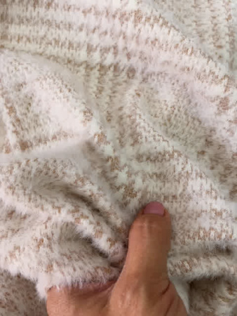 Джерси АНГОРКА - КЛЕТКА  полотно