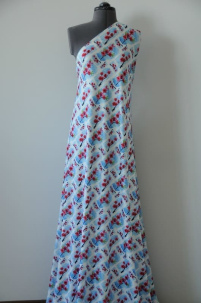 Трикотаж масло холодное Японская весна 5