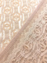 Кружевное полотно ЛОГО пудра ткань