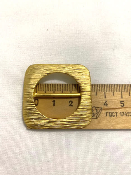 Украшение Декоративное УД-0040 Пряжка Квадратная