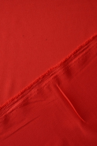 Креп - шифон КРАСНЫЙ