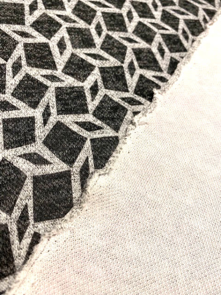 Трикотаж АТЛАНТИДА мокрый асфальт полотно