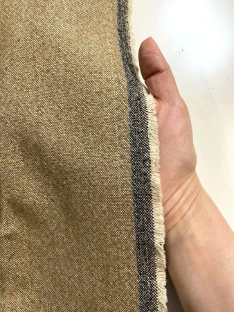 Ткань костюмная ПЕСОЧНО-ГОРЧИЧНАЯ ткани