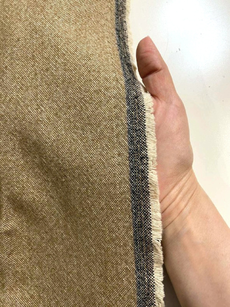 Ткань костюмная ПЕСОЧНО-ГОРЧИЧНАЯ ткани