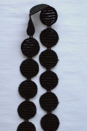 Тесьма чернаяТД-0011 2