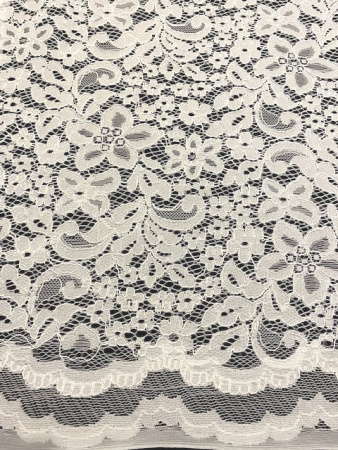 Кружевное полотно СВАДЕБНЫЙ ЦВЕТНИК ткань
