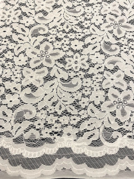 Кружевное полотно СВАДЕБНЫЙ ЦВЕТНИК Кружевное полотно СВАДЕБНЫЙ ЦВЕТНИК ткань