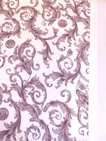 Курточная ткань ЗАВИТКИ Пыльная роза