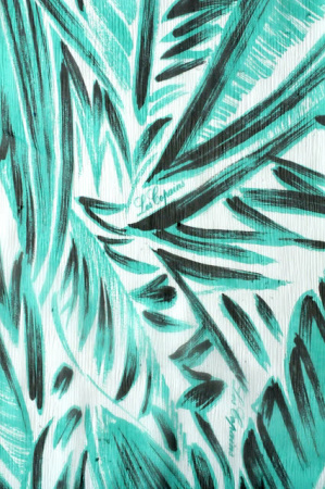 Крэш - шифон ОФЕЛИЯ бирюзовый