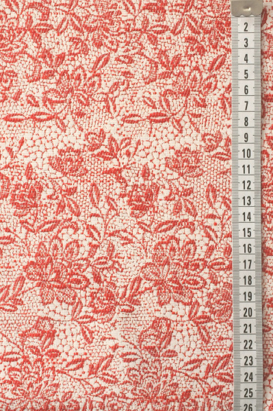 Жаккард "Летний" красный Жаккард "Летний" красный ткань