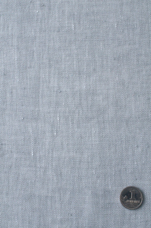 Лен однотонный СЕРЫЙ СВЕТЛЫЙ