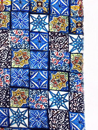 Шелк искусственный МОДНЫЕ ИЗРАЗЦЫ