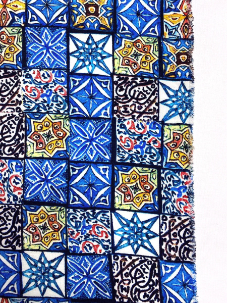 Шелк искусственный МОДНЫЕ ИЗРАЗЦЫ