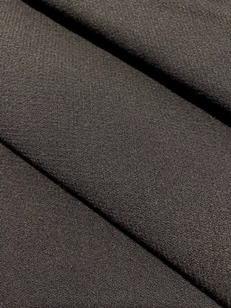 Креп двусторонний ЧЕРНЫЙ