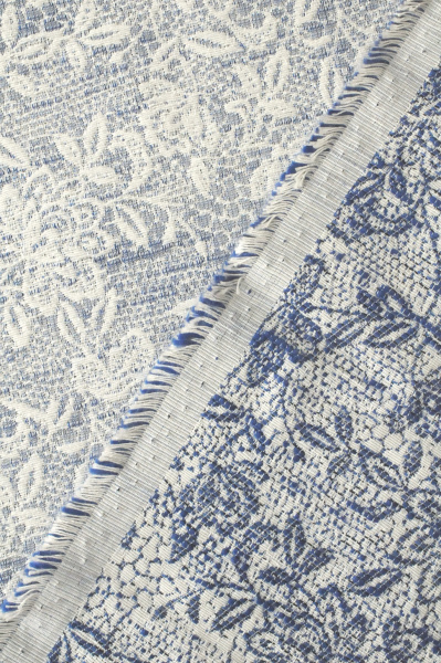 Жаккард "Летний" синий Жаккард "Летний" синий ткань