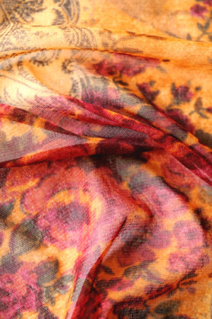 Сетка трикотажная "Индийский пляж"  трикотаж