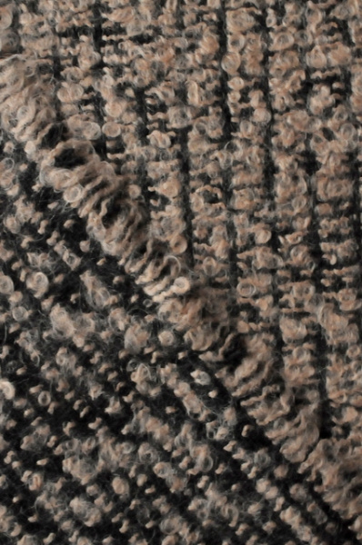 Ткань костюмная ШАНЕЛЬ ПУШИСТАЯ карамельная 2