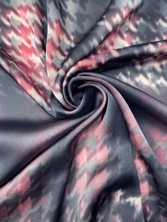 Шелк искусственный ЛАПКА роза пыльная