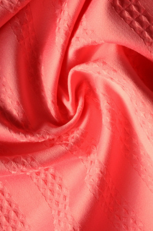 Жаккард хлопковый Коралловые узоры 3