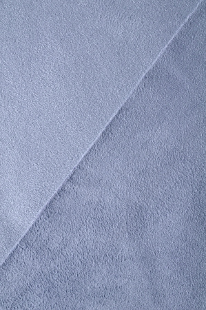 Замша двусторонняя ПРЕМИУМ серо - голубая