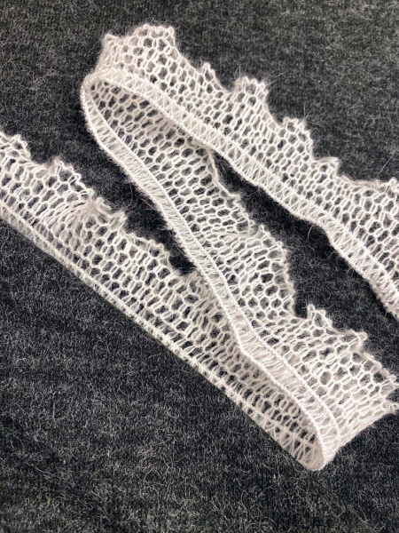 Трикотаж Ангора - меланж МОКРЫЙ АСФАЛЬТ