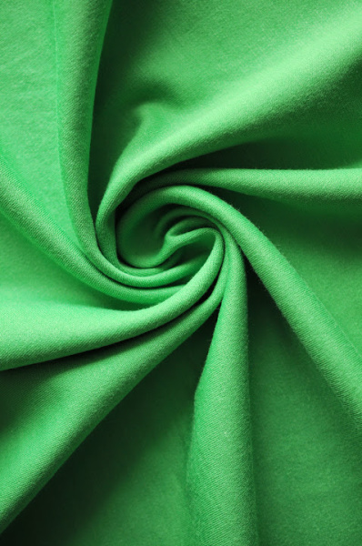 Трикотаж милано однотонный Сочная зелень 2