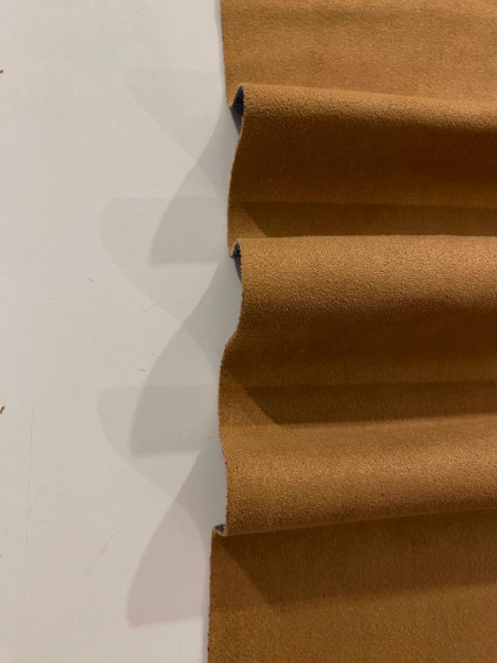 Замша КЭМЕЛ основа серый трикотаж