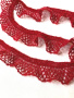Кружево КУШ-0001 красный