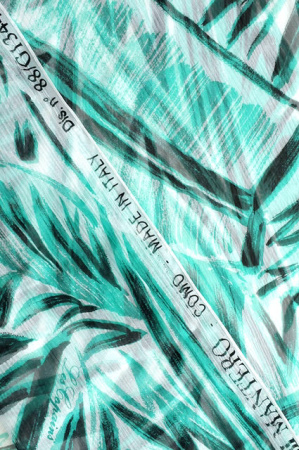 Крэш - шифон ОФЕЛИЯ бирюзовый