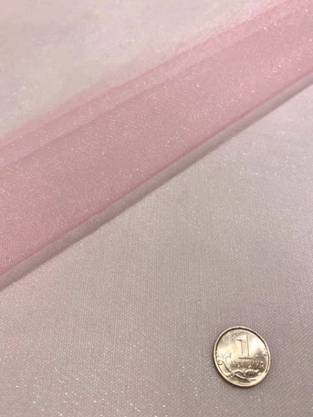 Фатин однотонный "Розовый" Фатин однотонный "Розовый" ткань