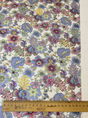 Вискоза ИЗЫСКАННЫЙ МИЛЬФЛЕР молочно-сливочный