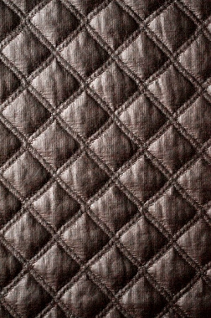 КОЖА искусственная СТЕЖКА КУБИКИ темный шоколад