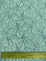 Кружевное полотно "Контурный узор" мятный ткань