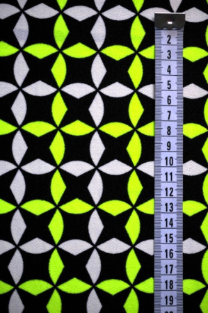 Стильный орнамент зеленый 1