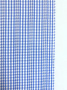 Сорочечная ткань КЛЕТКА С МЕРЕЖКОЙ голубой