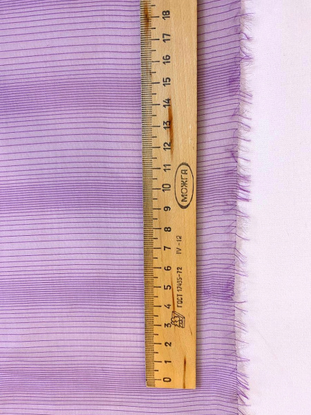 Органза ПОЛОСЫ ФИОЛЕТОВЫЕ фон фиолетовый Органза ПОЛОСЫ ФИОЛЕТОВЫЕ фон фиолетовый ткань