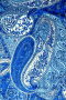 Бифлекс для купальников Пейсли сине - голубой 4