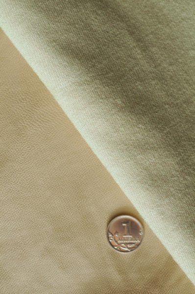 Искусственная КОЖА на тонкой вискозной основе Бежевая 2