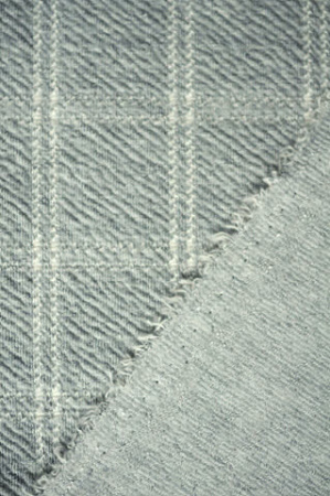 Трикотаж ТОНКАЯ КЛЕТКА МОЛОЧНАЯ полотно