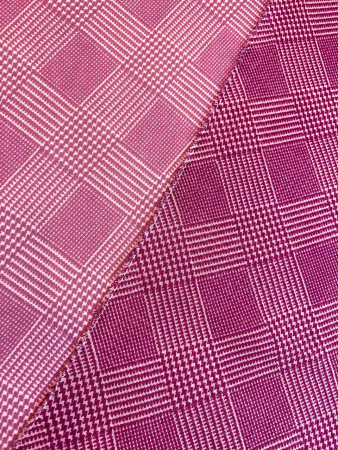 Шифон МАЛИНОВАЯ КЛЕТКА