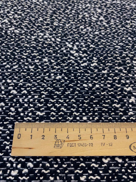 ткани Твид костюмный ШАНЕЛЬ с золотистыми нитями