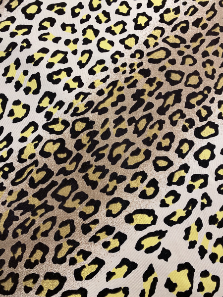 Хлопок ЛЕОПАРД песочный