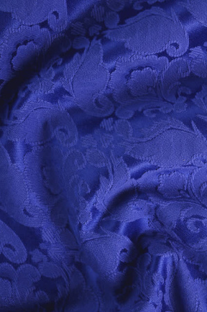 Жаккард "Праздничный" электрик ткань