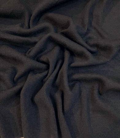 Трикотаж Ангора ЧЕРНЫЙ