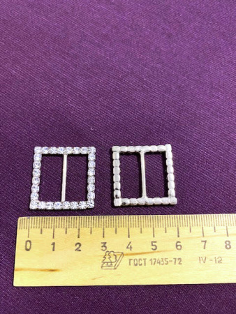 Украшение Декоративное УД-0035 Пряжка с камнями